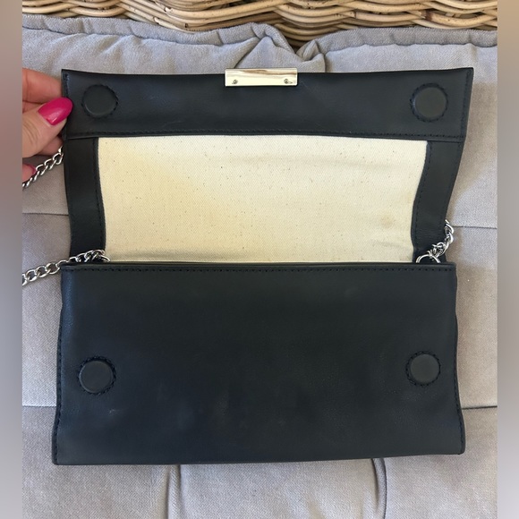 Loeffler Randall Calfskin Leather Evening Bag - Picture 3 of 7